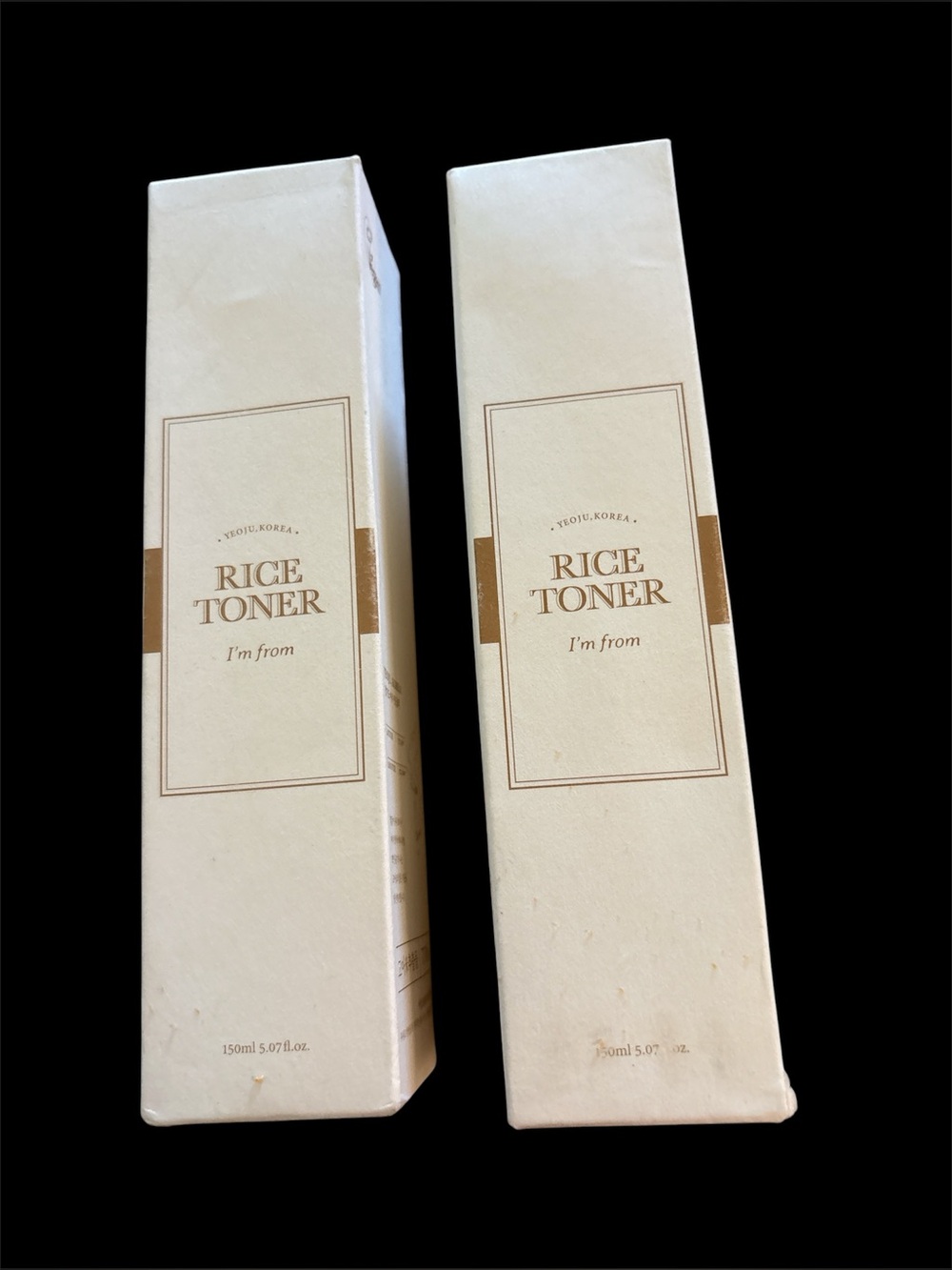 I’M FROM RICE TONER.   Natural  skin care product.  (2-Pack) per order